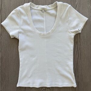 Z Supply Scoop Neck Tee